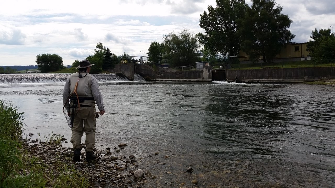 River V�h, the beginning of Catch & Release section