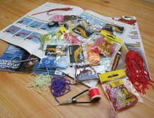 FlyBox Squirmy Legs & Veniard Worm Bodies ready for fly tying!