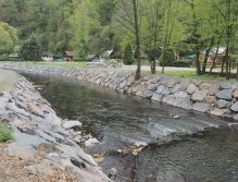 Kocába above Štěchovice