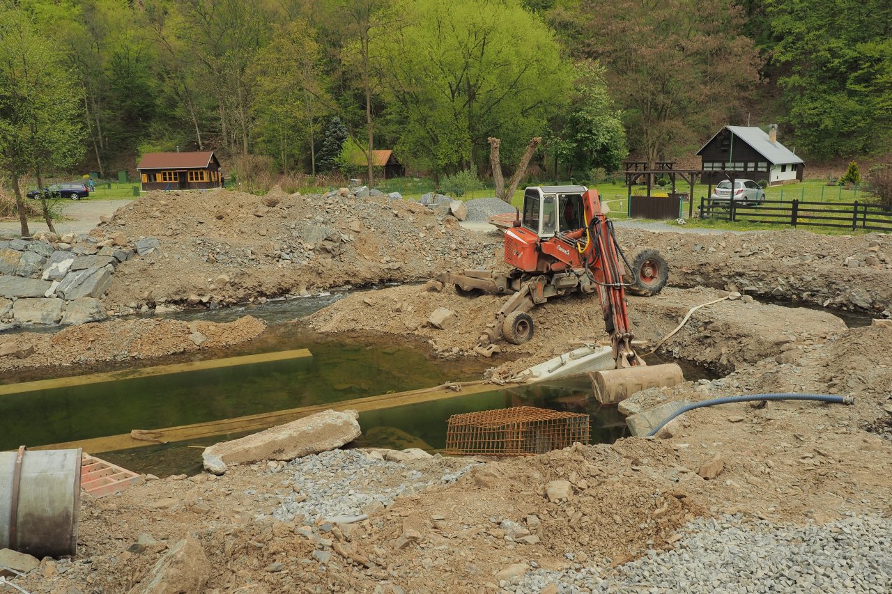 So called river improvements...