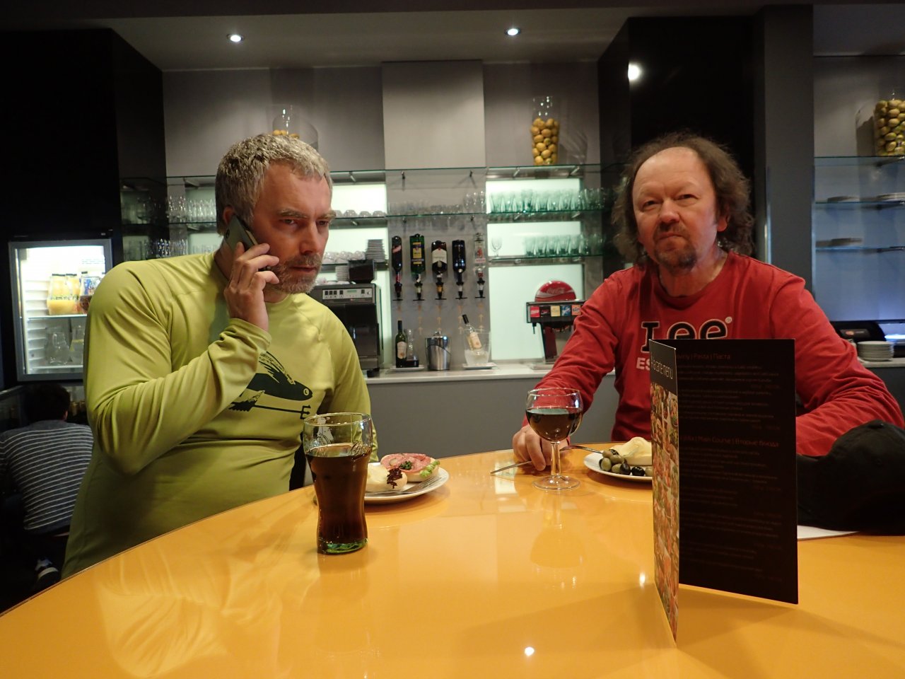 On the way from Prague to England