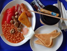 The start of the day