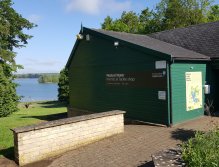 Fishing lodge at Pitsford Water