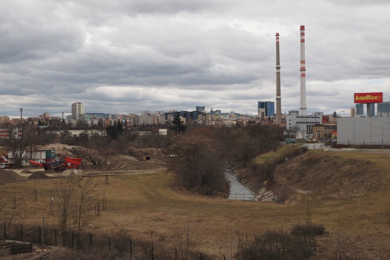 V�tok z kan�lu u Michle