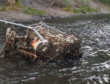 Part of urban fly fishing experience