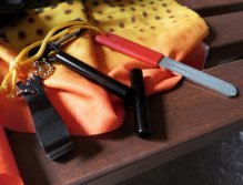 Leichi Leader Clipper, Tippet Holder and Hook Sharpener. Great and simple accessoires for a great price!