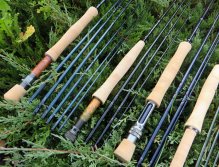 High quality cork handle, nice reel seats and aluminium fittings!