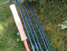 Leichi V-Traveller Fly Rod - Available in 4 categories, 9 foot lenght - 7 pieces finish.