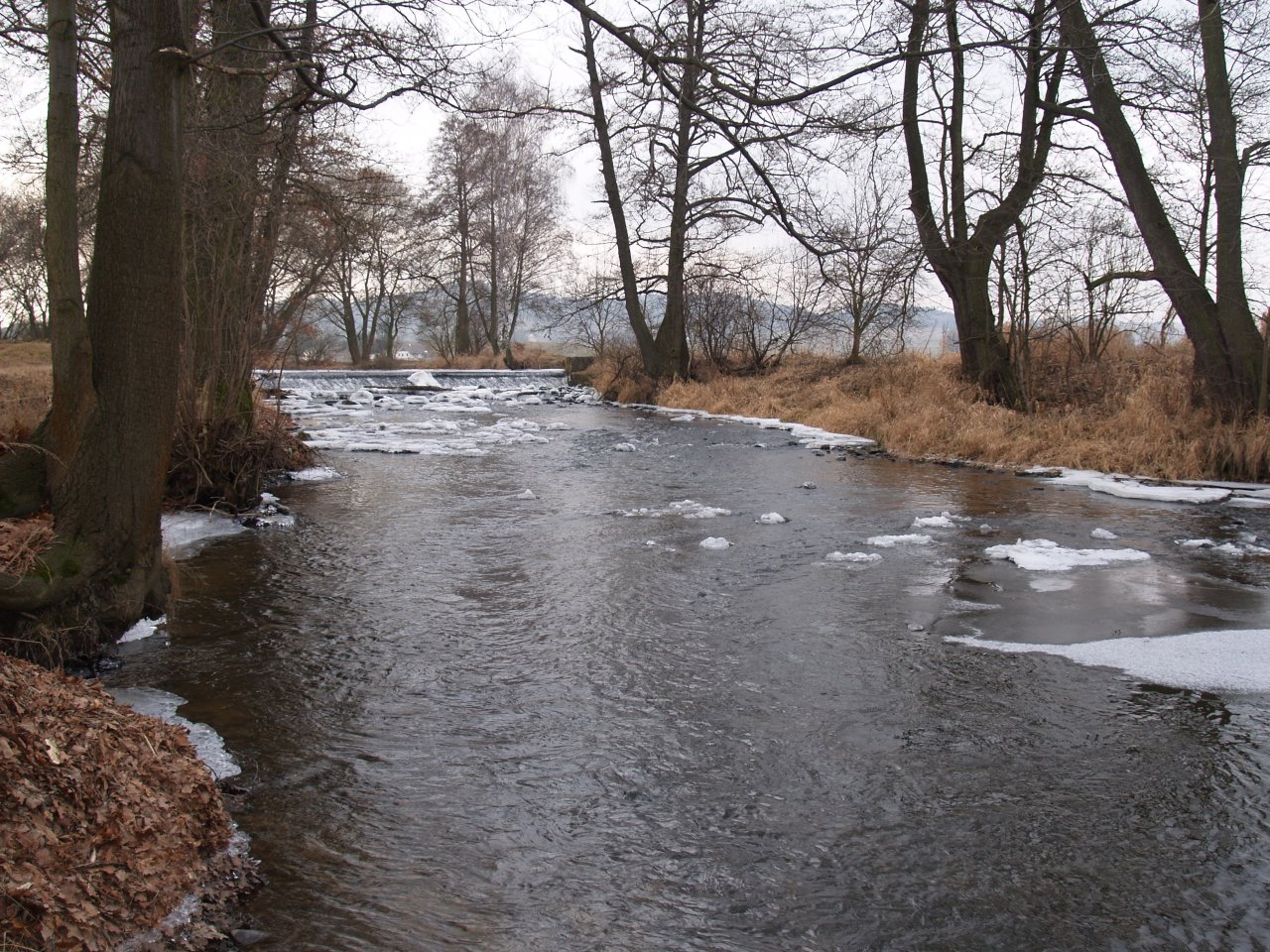 Blanice in winter time