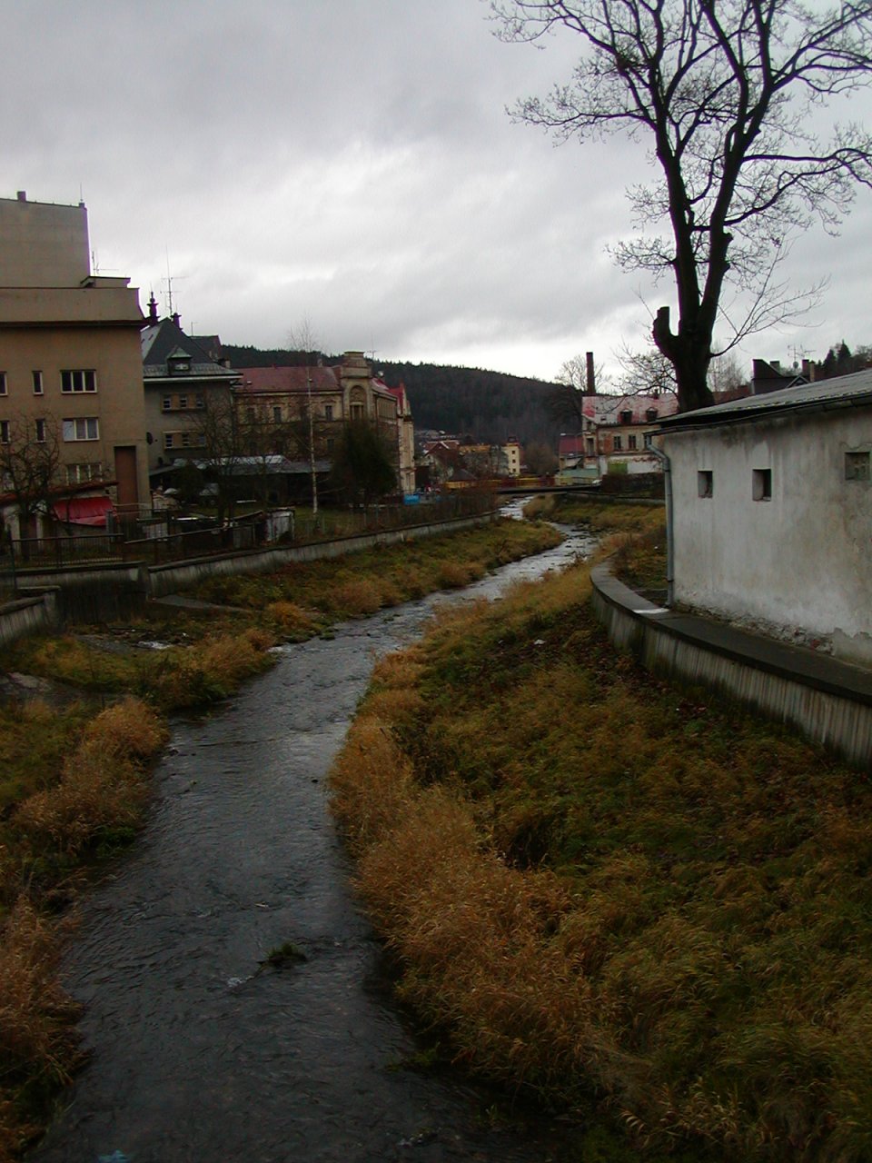Svatava river in Kraslice