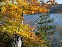 All is ready for big trout reservoir trip.