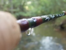Small stream fly rod