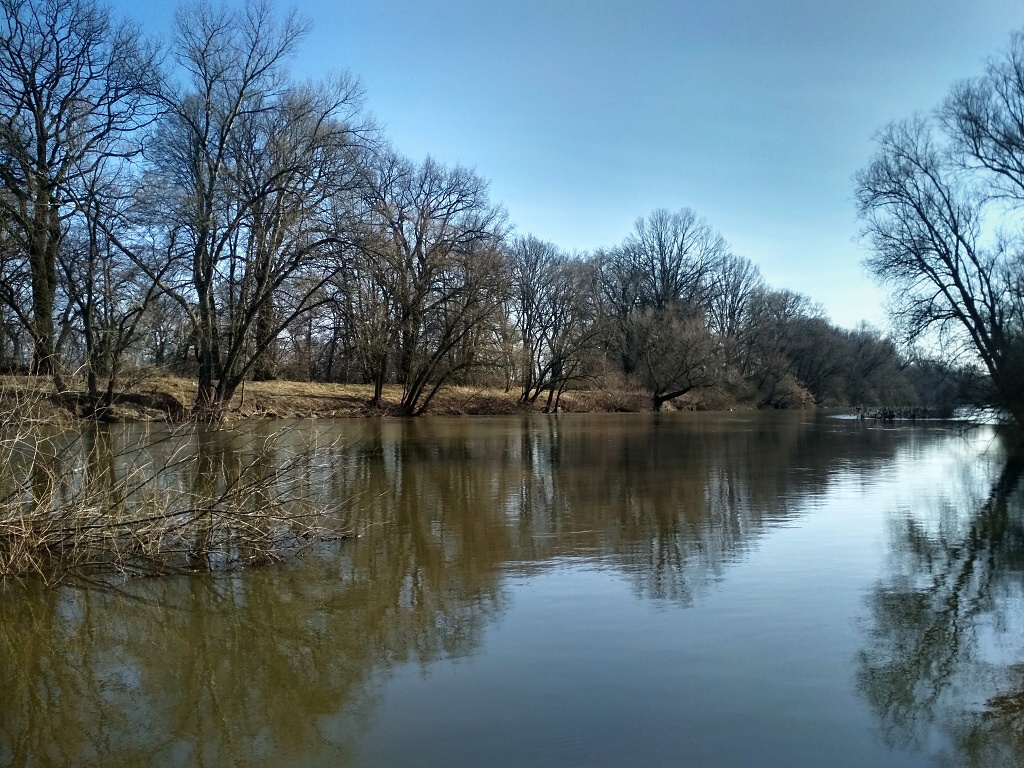 Nice place for the start of my fishing day! The fish go into a small bay from the mainstream nearby - my hunting territory!