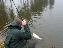 The cold autumn and winter months are a test of your endurance and the quality of your clothing, which is really important! If you underestimate this fact, you fail! And the longer the flies are in the water, the more likely the fish strike is! ;-)