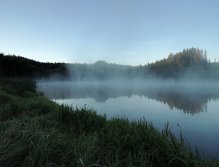 Summer is not an ideal period for trout fishing on small still waters. In addition to the promising spring season, we have to wait for the autumn season, which is - from the fishing point of view - magical as well as the atmosphere of September morning!