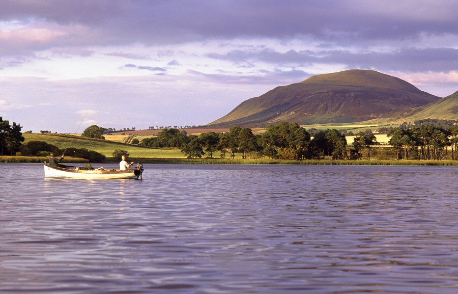 Evening atmosphere, Loch Leven