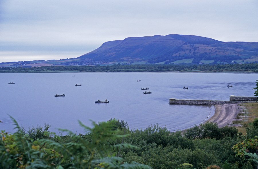 Boats on Loch Leven