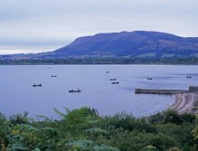 Boats on Loch Leven