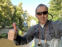 Teplá river in Karlovy Vary