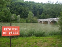 La Loue, Bridge in Chenecey Buillon