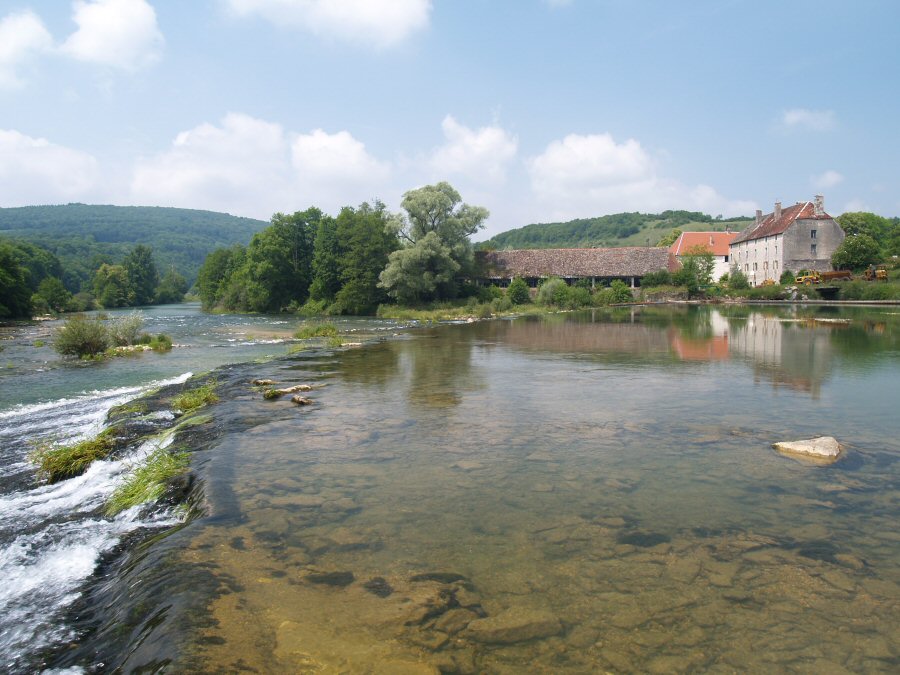 La Loue near Chenecey Buillon