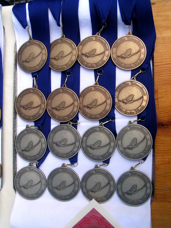 Team medals