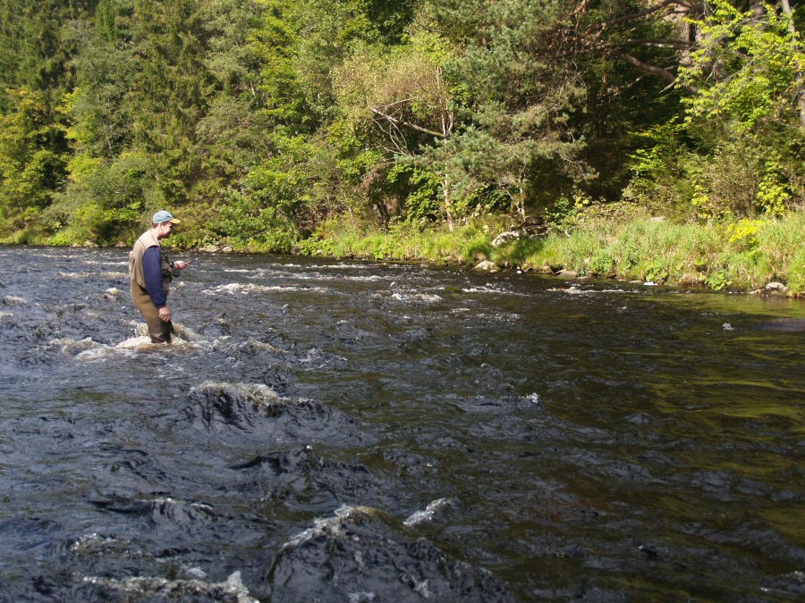 Luk� Pazdern�k fishing Otava near An�n