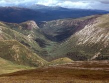 Sceneries during mountain hike
