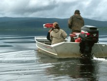 Pike fishing at Fortis lake