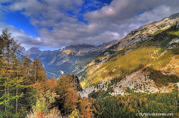 View on the So�a - Trenta valey