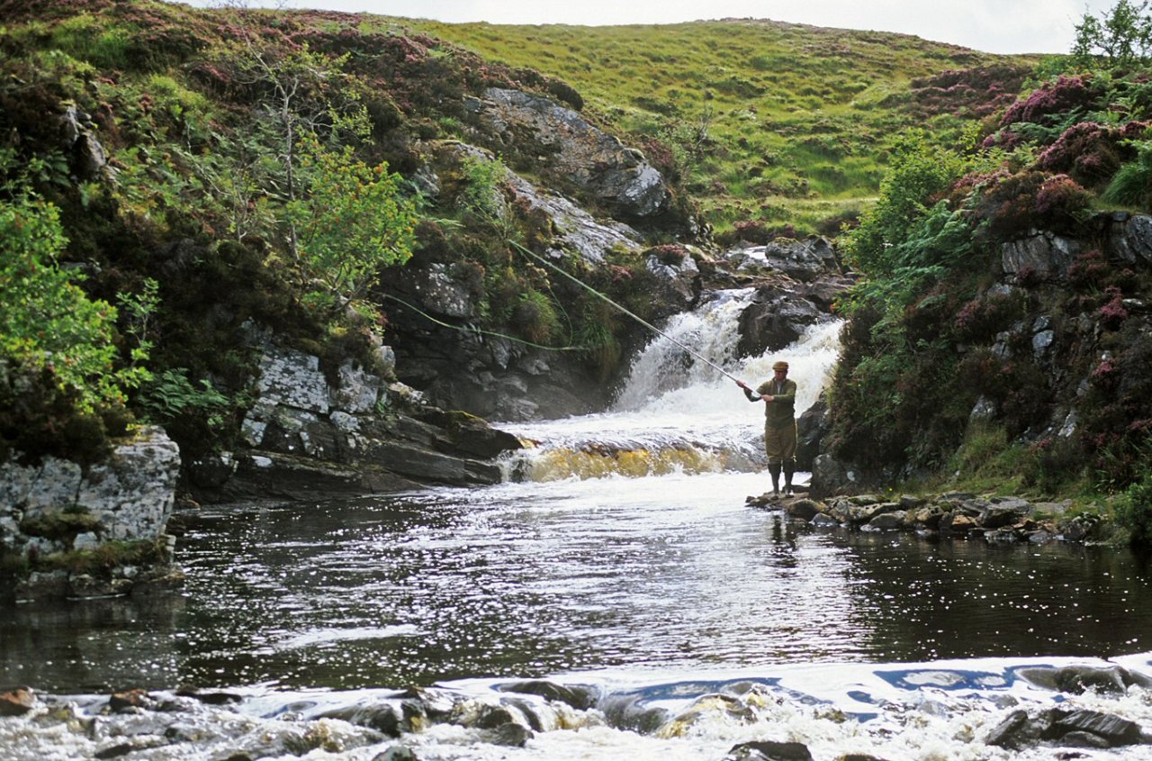 River Borgie Falls Pool