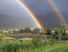 Double rainbow, Molde Norway