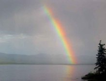 Rainbow Wolf Lake,Yukon, Canada
