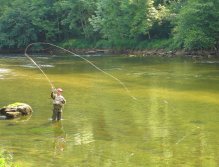 Slow currents need casting skills