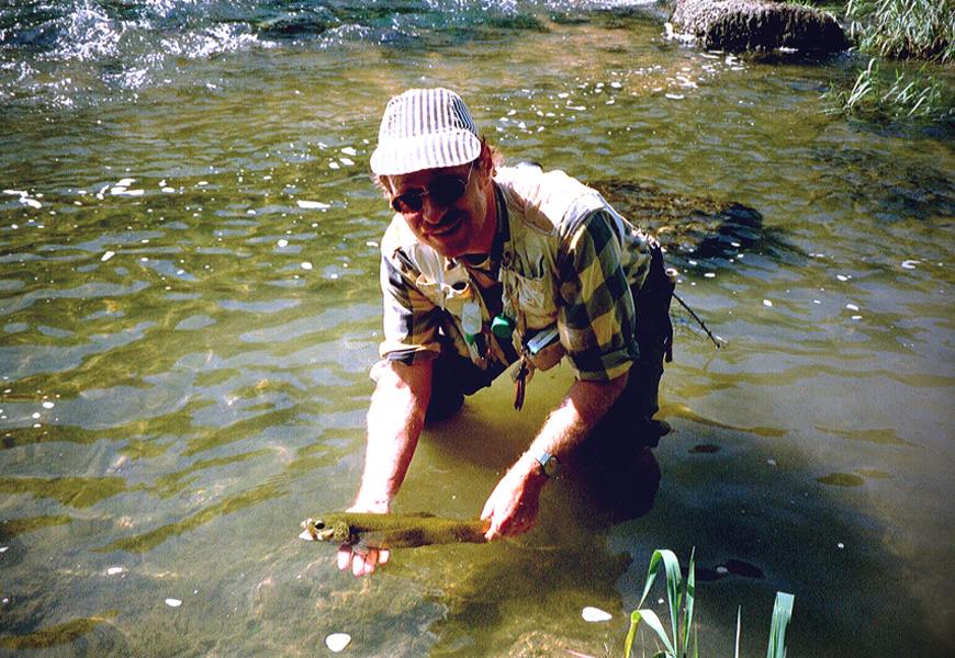 Smaller fish have to be released carefully