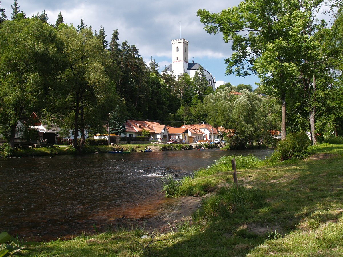 Vltava in Ro�mberk