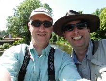 Selfie of the two heros