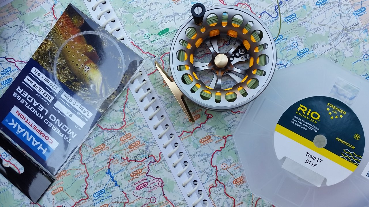 Getting ready for light dry fly