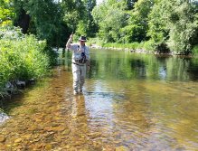 Little fish on the rod