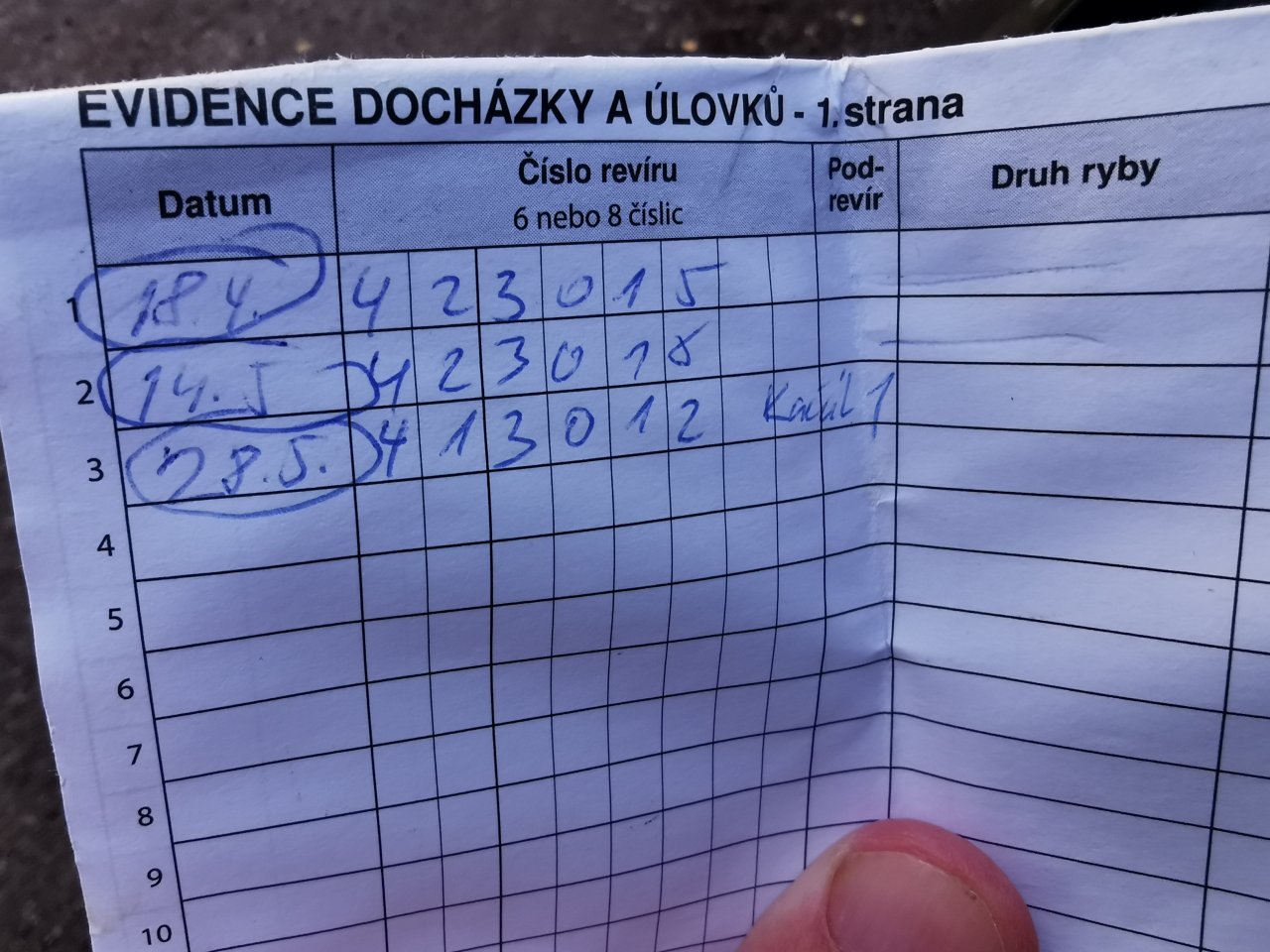 Ka��ka above Hostim