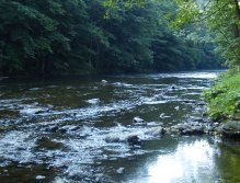 Jizera above Ponikla