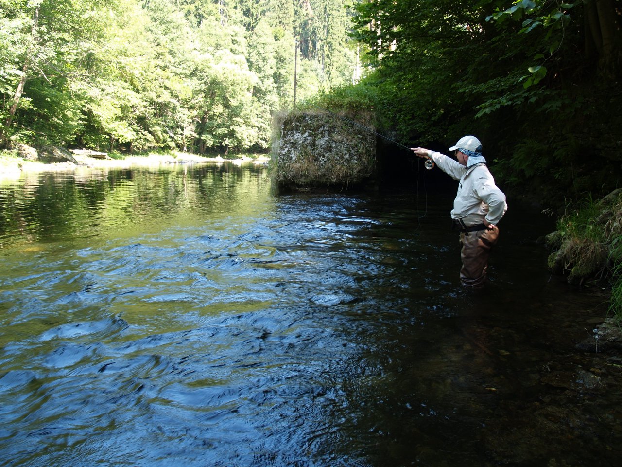 Jizera above Ponikla