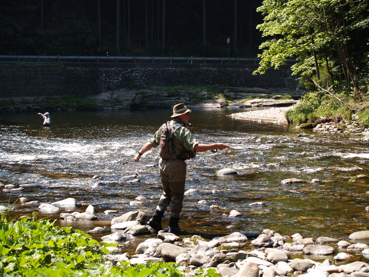 Jizera above Ponikla