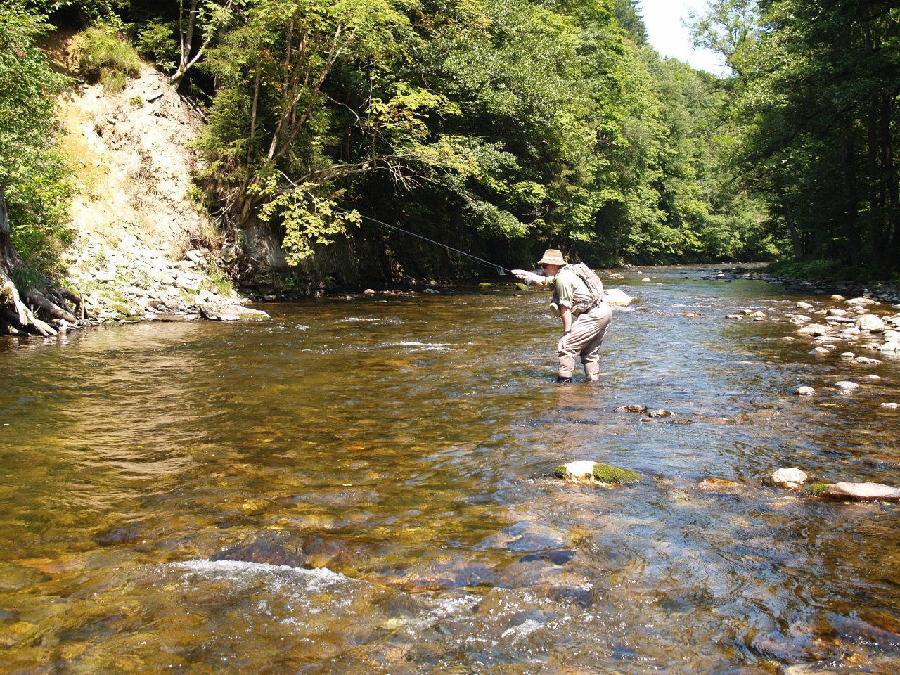 Jizera above Ponikla