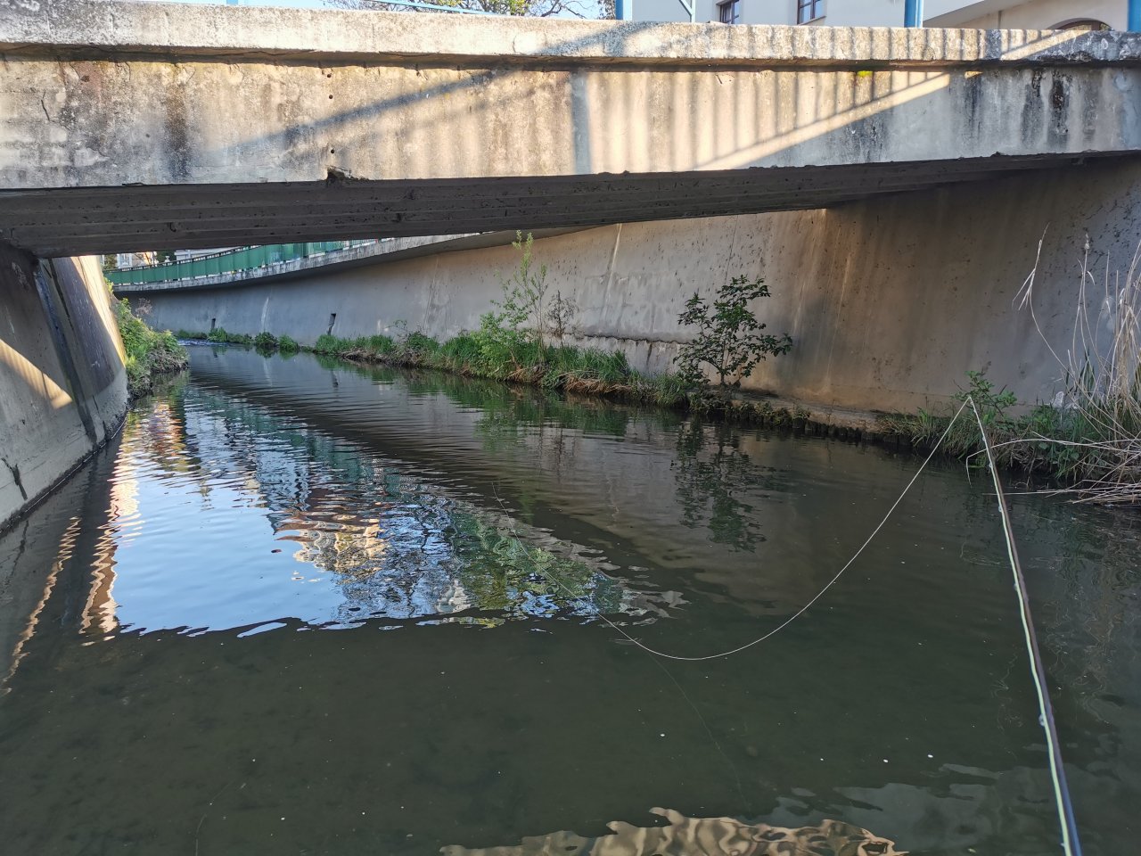 Boti� stream in Prague - Z�b�hlice