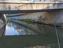 Botič stream in Prague - Záběhlice