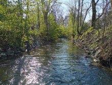 Botič stream in Prague - Záběhlice