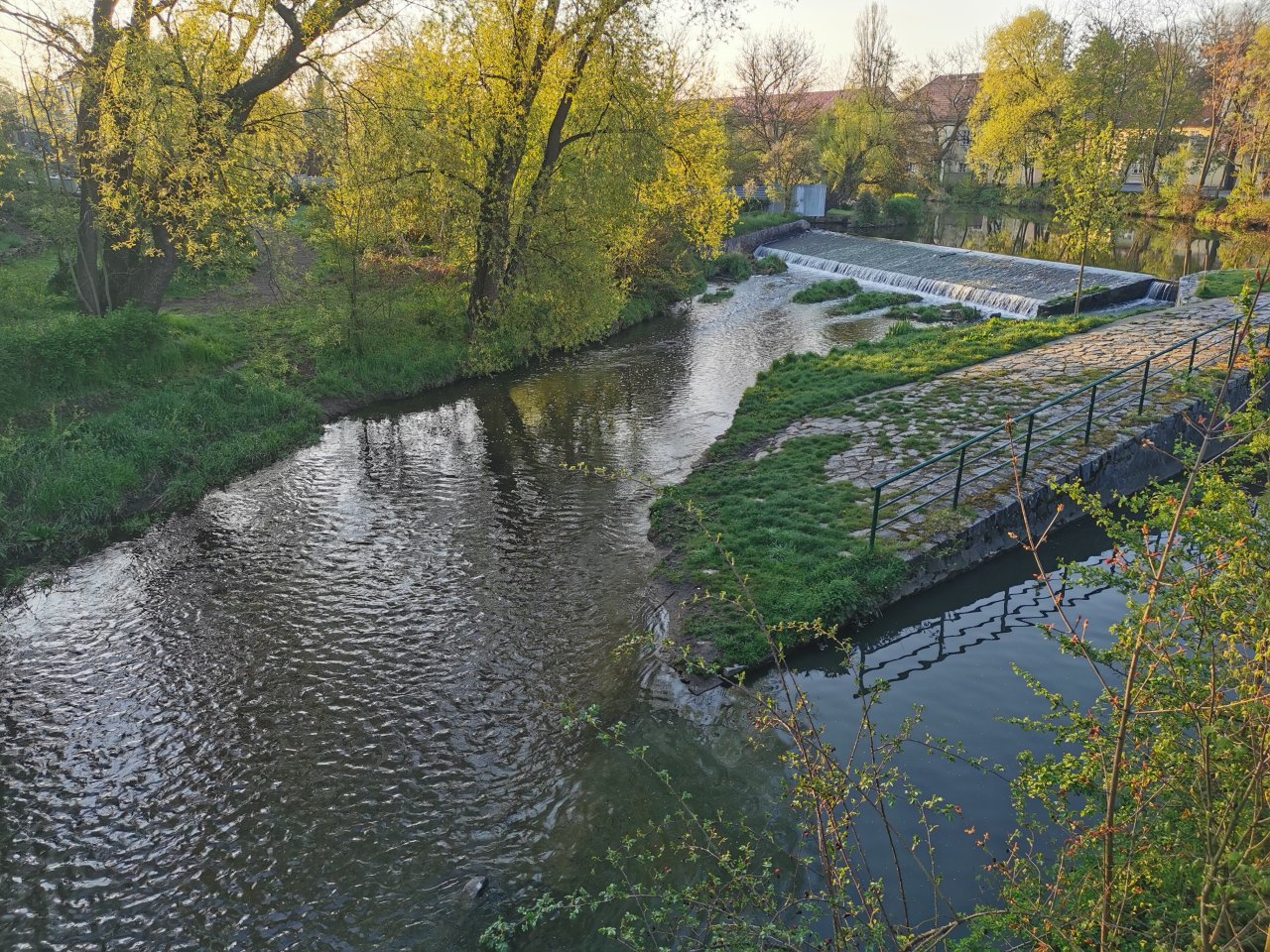 Boti� stream in Prague - Z�b�hlice