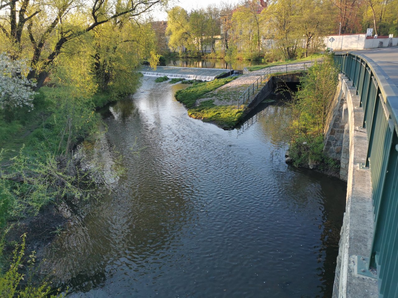 Boti� stream in Prague - Z�b�hlice