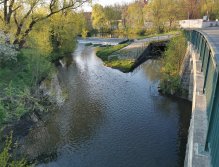 Botič stream in Prague - Záběhlice